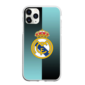 Чехол для iPhone 11 Pro Max матовый с принтом Real Madrid 2018 Reverse в Тюмени, Силикон |  | emirates | fc | real madrid | реал мадрид | футбольный клуб | эмблема