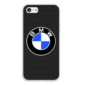 Чехол для iPhone 5/5S матовый с принтом BMW CARBON в Тюмени, Силикон | Область печати: задняя сторона чехла, без боковых панелей | bmw | bmw motorsport | bmw performance | carbon | m | motorsport | performance | sport | бмв | карбон | моторспорт | спорт