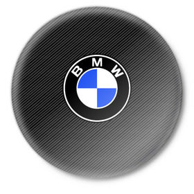 Значок с принтом BMW CARBON в Тюмени,  металл | круглая форма, металлическая застежка в виде булавки | bmw | bmw motorsport | bmw performance | carbon | m | motorsport | performance | sport | бмв | карбон | моторспорт | спорт