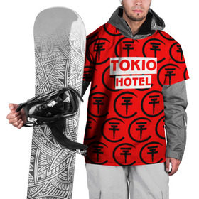 Накидка на куртку 3D с принтом Tokio Hotel band logo 2018 в Тюмени, 100% полиэстер |  | Тематика изображения на принте: logo | music | pop | rock | tokio hotel | альтернатива | германия | металл | музыка | музыкальный | поп | рок