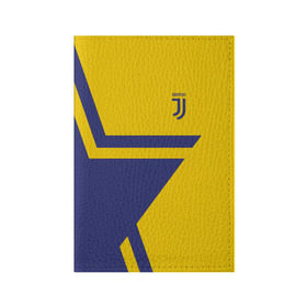 Обложка для паспорта матовая кожа с принтом Juventus 2018 STAR в Тюмени, натуральная матовая кожа | размер 19,3 х 13,7 см; прозрачные пластиковые крепления | fc | juventus | спорт | спортивные | фк | футбол | футбольный клуб | ювентус