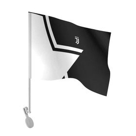 Флаг для автомобиля с принтом Juventus 2018 STAR в Тюмени, 100% полиэстер | Размер: 30*21 см | fc | juventus | спорт | спортивные | фк | футбол | футбольный клуб | ювентус