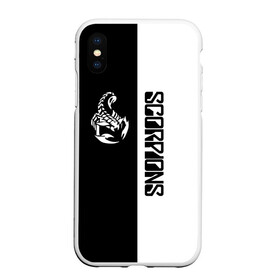 Чехол для iPhone XS Max матовый с принтом Scorpions в Тюмени, Силикон | Область печати: задняя сторона чехла, без боковых панелей | scorpions | группа | скорпионс | хард | хардрок