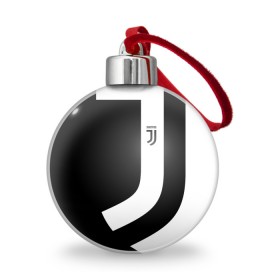 Ёлочный шар с принтом Juventus 2018 Original в Тюмени, Пластик | Диаметр: 77 мм | fc | fly emirates | лого | париж | спорт | спортивные | фк | футбольный клуб