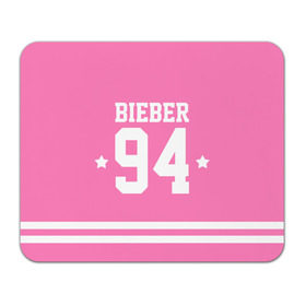 Коврик прямоугольный с принтом Bieber Team Pink в Тюмени, натуральный каучук | размер 230 х 185 мм; запечатка лицевой стороны | bieber | justin bieber | бибер | джастин бибер