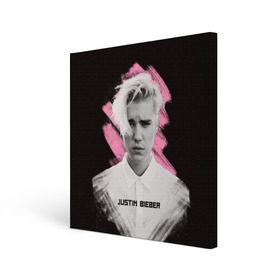 Холст квадратный с принтом Justin Bieber / Pink splash в Тюмени, 100% ПВХ |  | Тематика изображения на принте: bieber | justin bieber | бибер | джастин бибер
