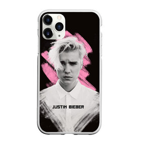 Чехол для iPhone 11 Pro Max матовый с принтом Justin Bieber Pink splash в Тюмени, Силикон |  | bieber | justin bieber | бибер | джастин бибер