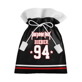 Подарочный 3D мешок с принтом Bieber Team Black в Тюмени, 100% полиэстер | Размер: 29*39 см | Тематика изображения на принте: bieber | justin bieber | бибер | джастин бибер