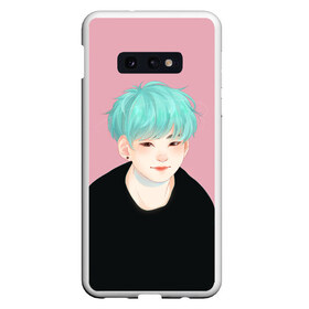 Чехол для Samsung S10E с принтом BTS_Yoongi в Тюмени, Силикон | Область печати: задняя сторона чехла, без боковых панелей | bangtan boys | bts | бантаны бтс