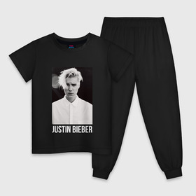Детская пижама хлопок с принтом Bieber в Тюмени, 100% хлопок |  брюки и футболка прямого кроя, без карманов, на брюках мягкая резинка на поясе и по низу штанин
 | Тематика изображения на принте: bieber | justin bieber | бибер | джастин бибер