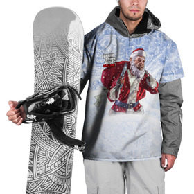 Накидка на куртку 3D с принтом GTA 5 Online в Тюмени, 100% полиэстер |  | auto | christmas | dead | grand | gta | gta5 | new | rdr | red | redemption | rockstar | theft | year | гта | дед мороз | клаус | нг | новый год | санта