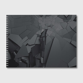 Альбом для рисования с принтом MIRROR ABSTRACTION COLLECTION в Тюмени, 100% бумага
 | матовая бумага, плотность 200 мг. | abstraction | geometry | абстракция | геометрия | грань | краски | кубик | кубики | линии | мозаика | разноцветные | ребро | текстура | тени | узор