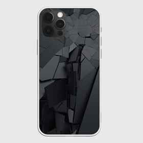 Чехол для iPhone 12 Pro Max с принтом MIRROR ABSTRACTION COLLECTION в Тюмени, Силикон |  | abstraction | geometry | абстракция | геометрия | грань | краски | кубик | кубики | линии | мозаика | разноцветные | ребро | текстура | тени | узор