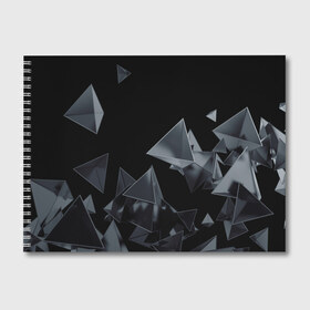 Альбом для рисования с принтом GEOMETRY 0NE в Тюмени, 100% бумага
 | матовая бумага, плотность 200 мг. | abstraction | geometry | абстракция | геометрия | грань | краски | кубик | кубики | линии | мозаика | разноцветные | ребро | текстура | тени | узор