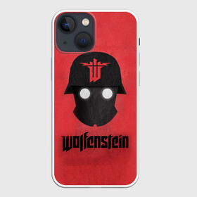 Чехол для iPhone 13 mini с принтом Wolfenstein в Тюмени,  |  | bj | castle | colossus | new order | old blood | wolfenstein | би джей | блаcковиц | блажкович | блацкович | вольфенштайн | вольфенштейн | вульфенштайн | вульфенштейн | уильям