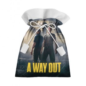 Подарочный 3D мешок с принтом A Way Out в Тюмени, 100% полиэстер | Размер: 29*39 см | a way out