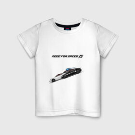 Детская футболка хлопок с принтом Жажда скорости в Тюмени, 100% хлопок | круглый вырез горловины, полуприлегающий силуэт, длина до линии бедер | автомобили | игры | скорость