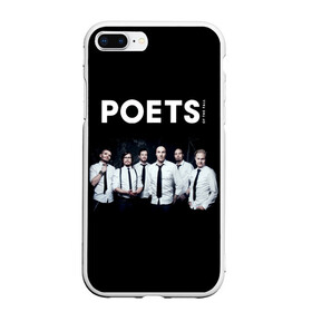 Чехол для iPhone 7Plus/8 Plus матовый с принтом Poets of the Fall в Тюмени, Силикон | Область печати: задняя сторона чехла, без боковых панелей | a fan | alternative ro | finland | finnish rock band | music | poets of the fall | rock | альтернативный рок | инди рок | марко сааресто | маркус каарлонен | музыка | олли тукиайнен | пост гранж | поэты осени | рок | симфонический рок