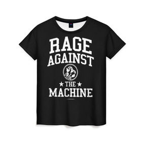 Женская футболка 3D с принтом Rage Against the Machine в Тюмени, 100% полиэфир ( синтетическое хлопкоподобное полотно) | прямой крой, круглый вырез горловины, длина до линии бедер | rage against the machine | альтернативный | америка | американская рок группа | брэд уилк | жанр | зак де ла роча | калифорния | лос анджелес | метал | музыка | ню метал | рок | рэп метал | рэп рок | рэпкор | сша