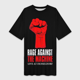 Платье-футболка 3D с принтом Rage Against the Machine в Тюмени,  |  | Тематика изображения на принте: rage against the machine | альтернативный | америка | американская рок группа | брэд уилк | жанр | зак де ла роча | калифорния | лос анджелес | метал | музыка | ню метал | рок | рэп метал | рэп рок | рэпкор | сша