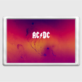 Магнит 45*70 с принтом AC DC COLLECTION SPACE EDITION в Тюмени, Пластик | Размер: 78*52 мм; Размер печати: 70*45 | ac dc | logo | music | pop | rock | usa | альтернатива | металл | музыка | музыкальный | поп | рок