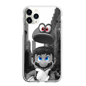 Чехол для iPhone 11 Pro матовый с принтом Super Mario Odyssey в Тюмени, Силикон |  | nintendo | super mario odyssey | марио | нинтендо