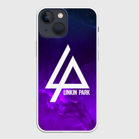 Чехол для iPhone 13 mini с принтом LINKIN PARK SPACE COLOR 2018 в Тюмени,  |  | linkin park | logo | music | pop | rock | альтернатива | металл | музыка | музыкальный | поп | рок | честер беннингтон