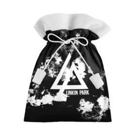 Подарочный 3D мешок с принтом LINKIN PARK SMOKE FIRE STYLE в Тюмени, 100% полиэстер | Размер: 29*39 см | linkin park | logo | music | pop | rock | альтернатива | металл | музыка | музыкальный | поп | рок | честер беннингтон