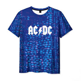 Мужская футболка 3D с принтом AC DC angel collection в Тюмени, 100% полиэфир | прямой крой, круглый вырез горловины, длина до линии бедер | ac dc | logo | music | pop | rock | альтернатива | металл | музыка | музыкальный | поп | рок