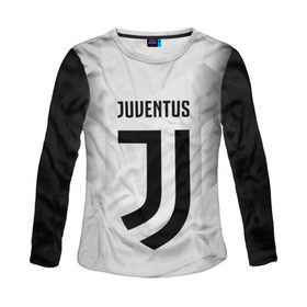 Женский лонгслив 3D с принтом Juventus 2018 Original в Тюмени, 100% полиэстер | длинные рукава, круглый вырез горловины, полуприлегающий силуэт | fly emirates | juventus | ronaldo | клуб | линии | мода | модные | мяч | реал мадрид | спорт | спортивные | стиль | футбол | футбольный клуб | экстрим | эмблема | ювентус