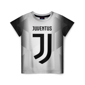 Детская футболка 3D с принтом Juventus 2018 Original в Тюмени, 100% гипоаллергенный полиэфир | прямой крой, круглый вырез горловины, длина до линии бедер, чуть спущенное плечо, ткань немного тянется | Тематика изображения на принте: fly emirates | juventus | ronaldo | клуб | линии | мода | модные | мяч | реал мадрид | спорт | спортивные | стиль | футбол | футбольный клуб | экстрим | эмблема | ювентус