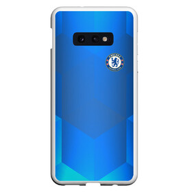 Чехол для Samsung S10E с принтом Chelsea Uniform в Тюмени, Силикон | Область печати: задняя сторона чехла, без боковых панелей | chelsea | emirates | fc | абстракция | геометрия | зож | клуб | линии | мода | модные | мяч | спорт | спортивные | стиль | тренды | флаг россии | футбол | футбольный клуб | челси | экстрим | эмблема