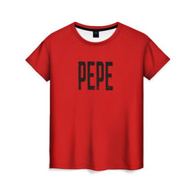 Женская футболка 3D с принтом LiL PEPE в Тюмени, 100% полиэфир ( синтетическое хлопкоподобное полотно) | прямой крой, круглый вырез горловины, длина до линии бедер | cry baby | emo | lil peep | rap | группа | музыка | надпись | нытик | рэп | эмо