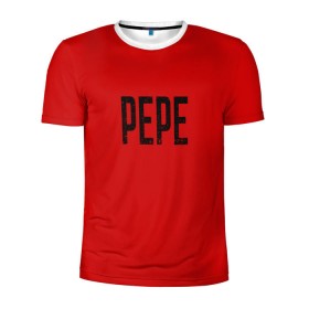 Мужская футболка 3D спортивная с принтом LiL PEPE в Тюмени, 100% полиэстер с улучшенными характеристиками | приталенный силуэт, круглая горловина, широкие плечи, сужается к линии бедра | cry baby | emo | lil peep | rap | группа | музыка | надпись | нытик | рэп | эмо