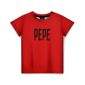Детская футболка 3D с принтом LiL PEPE в Тюмени, 100% гипоаллергенный полиэфир | прямой крой, круглый вырез горловины, длина до линии бедер, чуть спущенное плечо, ткань немного тянется | cry baby | emo | lil peep | rap | группа | музыка | надпись | нытик | рэп | эмо