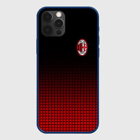 Чехол для iPhone 12 Pro с принтом AC MILAN в Тюмени, силикон | область печати: задняя сторона чехла, без боковых панелей | ac milan | fc | fc milan | football | milan | soccer | белый | клуб | красный | милан | спорт | спортивные | фк | футбол | цвет.логотип | черный | эмблема