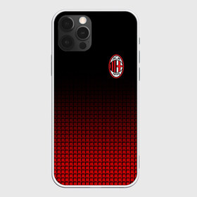 Чехол для iPhone 12 Pro Max с принтом AC MILAN в Тюмени, Силикон |  | ac milan | fc | fc milan | football | milan | soccer | белый | клуб | красный | милан | спорт | спортивные | фк | футбол | цвет.логотип | черный | эмблема