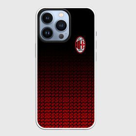 Чехол для iPhone 13 Pro с принтом AC MILAN в Тюмени,  |  | Тематика изображения на принте: ac milan | fc | fc milan | football | milan | soccer | белый | клуб | красный | милан | спорт | спортивные | фк | футбол | цвет.логотип | черный | эмблема