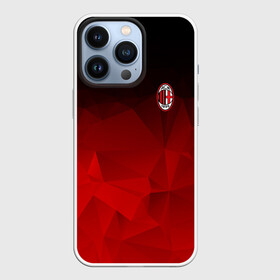 Чехол для iPhone 13 Pro с принтом AC MILAN в Тюмени,  |  | Тематика изображения на принте: ac milan | fc | fc milan | football | milan | soccer | белый | клуб | красный | милан | спорт | спортивные | фк | футбол | цвет.логотип | черный | эмблема