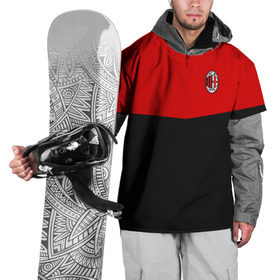Накидка на куртку 3D с принтом AC MILAN в Тюмени, 100% полиэстер |  | ac milan | fc | fc milan | football | milan | soccer | белый | клуб | красный | милан | спорт | спортивные | фк | футбол | цвет.логотип | черный | эмблема