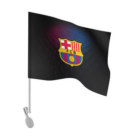 Флаг для автомобиля с принтом FC Barca 2018 Original в Тюмени, 100% полиэстер | Размер: 30*21 см | fc | fc barcelona | fcb | барселона | спорт | спортивные | фк | футбол | футбольный клуб