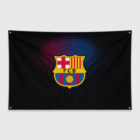 Флаг-баннер с принтом FC Barca 2018 Original в Тюмени, 100% полиэстер | размер 67 х 109 см, плотность ткани — 95 г/м2; по краям флага есть четыре люверса для крепления | fc | fc barcelona | fcb | барселона | спорт | спортивные | фк | футбол | футбольный клуб