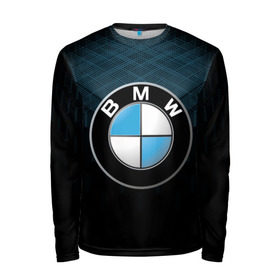 Мужской лонгслив 3D с принтом BMW 2018 Blue Line в Тюмени, 100% полиэстер | длинные рукава, круглый вырез горловины, полуприлегающий силуэт | bmw | bmw motorsport | bmw performance | carbon | m | motorsport | performance | sport | бмв | карбон | моторспорт | спорт