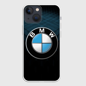 Чехол для iPhone 13 mini с принтом BMW BLUE LINE | БМВ в Тюмени,  |  | bmw | bmw motorsport | bmw performance | carbon | m | motorsport | performance | sport | бмв | карбон | моторспорт | спорт