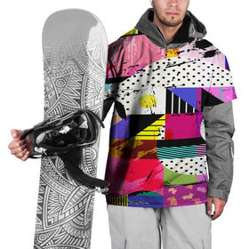 Накидка на куртку 3D с принтом Pop ART COLOR COLLECTION в Тюмени, 100% полиэстер |  | abstraction | geometry | polygon | абстракция | геометрия | грань | краски | кубик | кубики | линии | мозаика | полигон | разноцветные | ребро | текстура | тени | узор