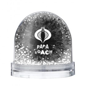 Водяной шар с принтом Papa Roach в Тюмени, Пластик | Изображение внутри шара печатается на глянцевой фотобумаге с двух сторон | 