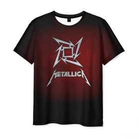 Мужская футболка 3D с принтом Metallica в Тюмени, 100% полиэфир | прямой крой, круглый вырез горловины, длина до линии бедер | metallica | группа | джеймс хэтфилд | кирк хэмметт | ларс ульрих | метал | металика | металлика | миталика | музыка | роберт трухильо | рок | трэш | трэшметал | хард | хардрок | хеви | хевиметал
