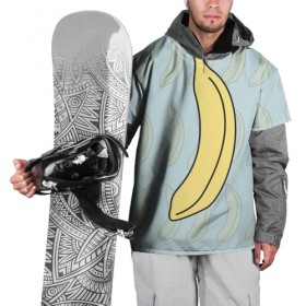 Накидка на куртку 3D с принтом банан в Тюмени, 100% полиэстер |  | banana | банан