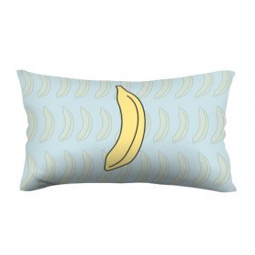 Подушка 3D антистресс с принтом банан в Тюмени, наволочка — 100% полиэстер, наполнитель — вспененный полистирол | состоит из подушки и наволочки на молнии | banana | банан