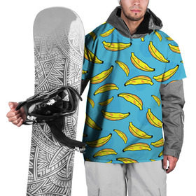 Накидка на куртку 3D с принтом банан в Тюмени, 100% полиэстер |  | banana | банан